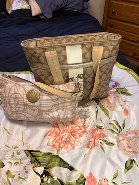 Coach Project Bags bundle- Brown/Tan